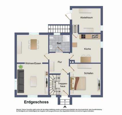 Grundriss Erdgeschoss