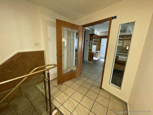 Zugang Café/Restaurant 1. OG