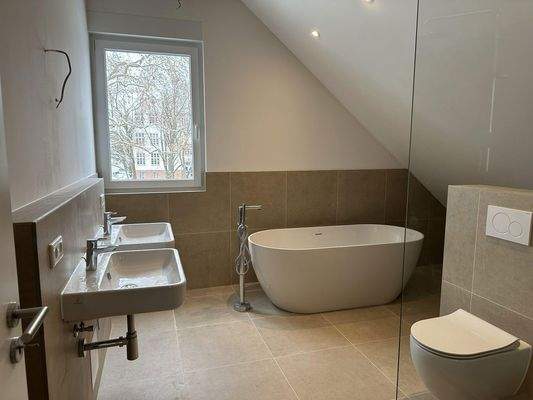 Freistehende Badewanne