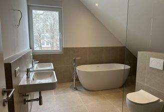 Freistehende Badewanne