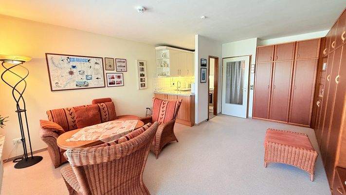 Wohnbereich mit offener Küche