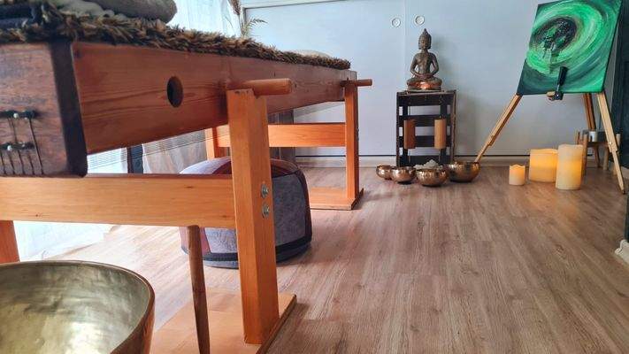 Hintere Teil des Studios