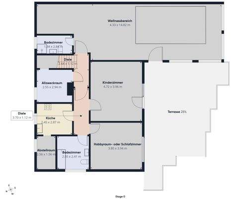 Grundriss Untergeschoss