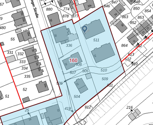 Bodenrichtwert Vogelsanger Str.  26