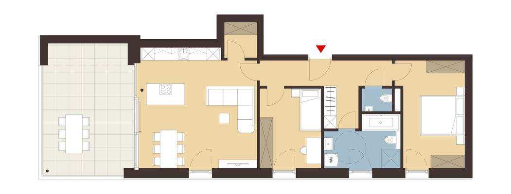 Fallenberggasse, Dornbirn-Grundriss Whg Top B10