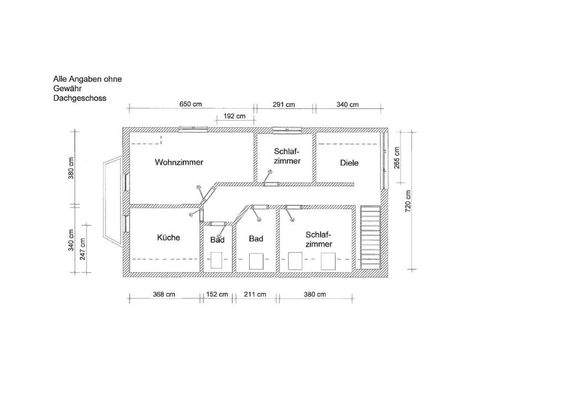 Grundriss Obergeschoss
