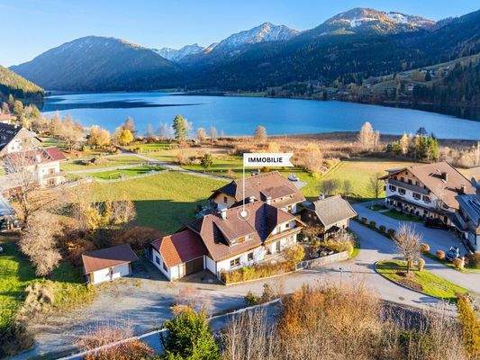 Schönes 260m² Mehrfamilienwohnhaus mit 4 Wohnungen am Weißensee mit Seeblick und Seenähe in TOPLAGE - auch Teilbar!