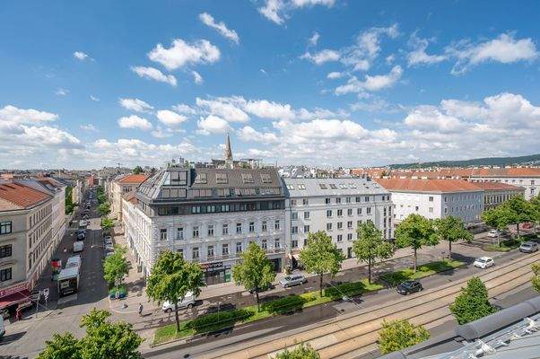 Aussicht Straßenseite