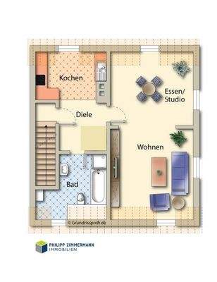 Hinterhaus Dachgeschoss