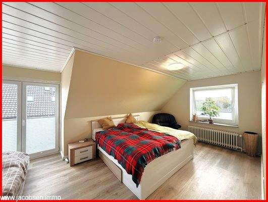 Schlafzimmer im Dachgeschoss