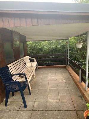überdachte Terrasse
