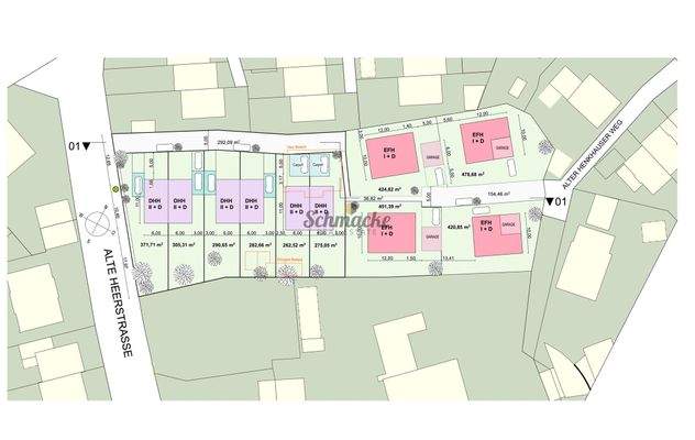 Lageplan Vorbescheid