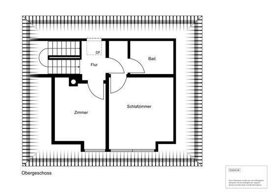 Obergeschoss große Whg.