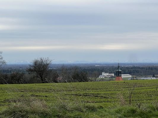 Weitblick bis in die Alpen 