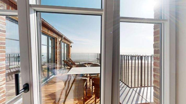 Ausblick Schlafzimmer