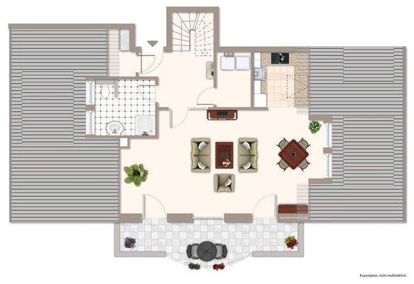 Grundriss - I. Ebene 