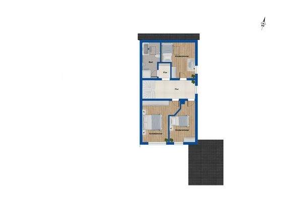 Grundriss Obergeschoss