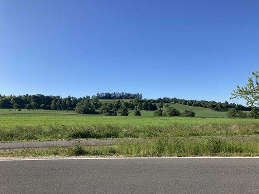 Gute Fahrt durch die Landschaft