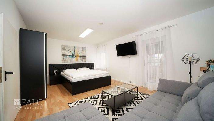 Wohn- und Schlafzimmer (Vis.)