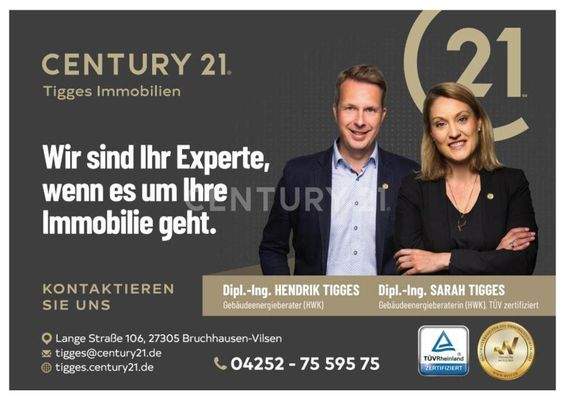 Sarah & Hendrik Tigges von Century 21 Tigges ImmobilienKopie