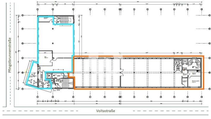 2. Obergeschoss mit ca 1.028 m²