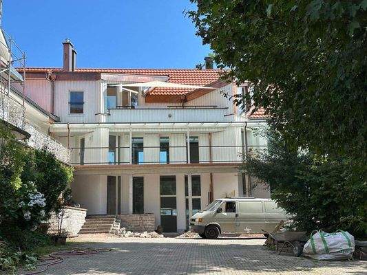 Hausansicht vom Hof aus