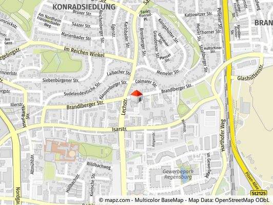 Geolyzer Kartenausschnitt