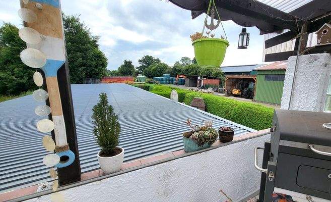 Blick von der Dachterasse