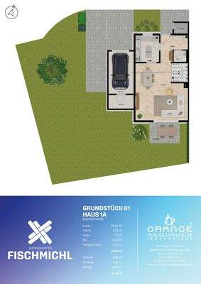 Grundriss Haus 1A - EG