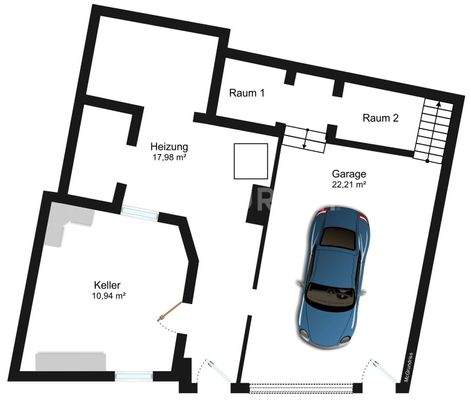 Grundriss Kellergeschoss