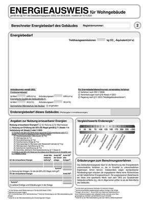 Energieausweis Seite 2
