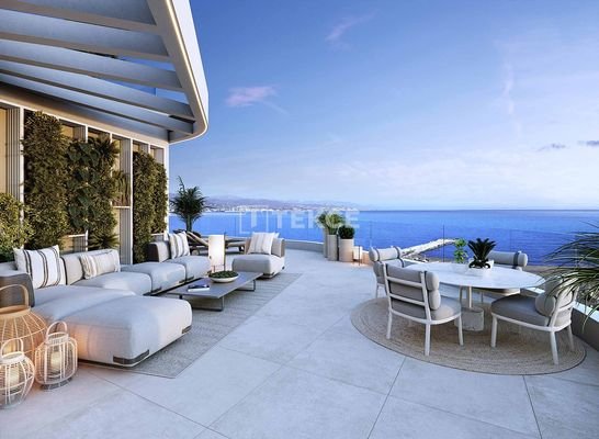 New Apartments with Sea View in Malaga Termica Beach Project