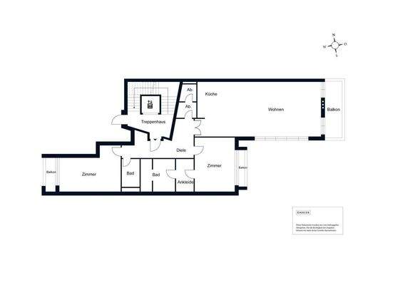 Grundriss 3. Obergeschoss