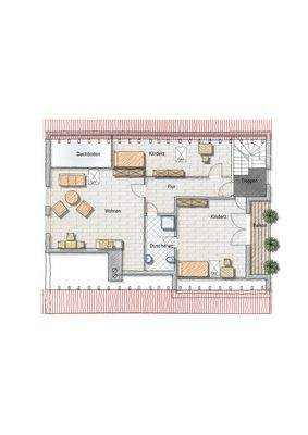 Grundriss Obergeschoss (ELW mögl.)