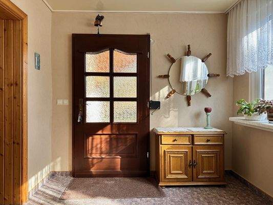 Windfang/Garderobe im EG