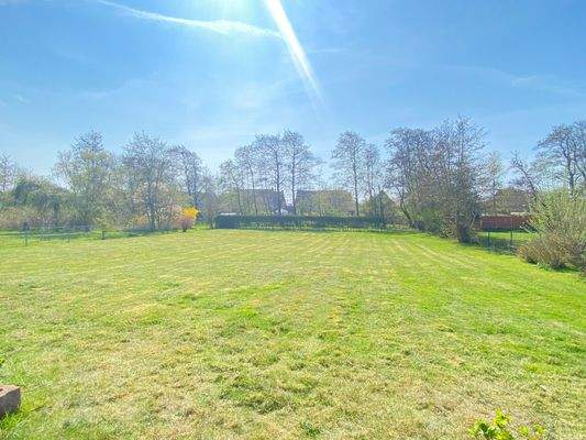 großer gemeinschaftlicher Garten