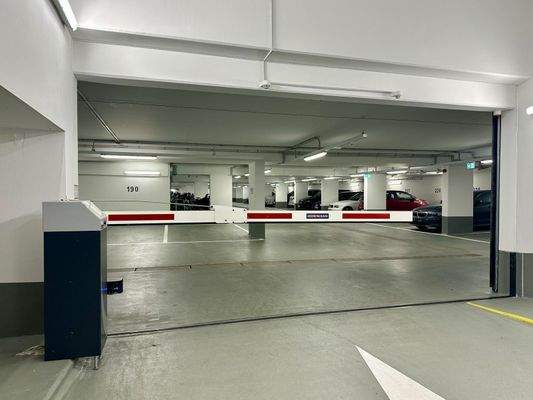 Mieterbereich in der Tiefgarage