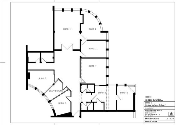 Grundriss Büro 4