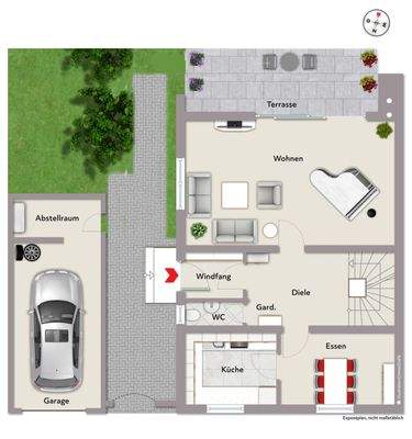 Grundriss Erdgeschoss