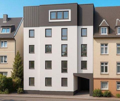 KI-Visualisierung Neubau