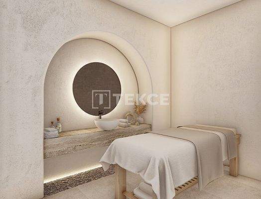 Apartments Close to the Sea in a Gated Complex in Çeşme