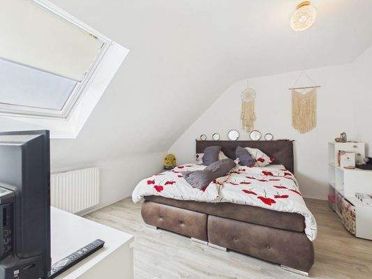 Schlafen ganz gemütlich im DG