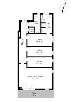 1. Obergeschoss links 