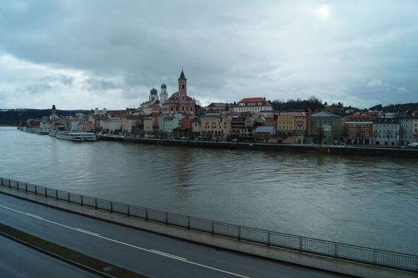 Wohnungsblick auf Passau