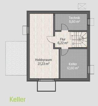 Grundriss Keller (dieser ist optional)