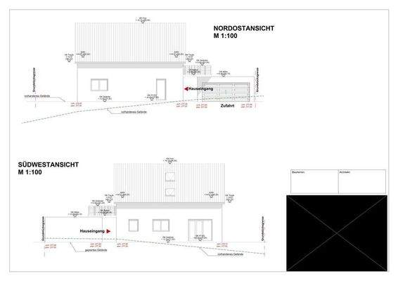 NORDOSTANSICH SÜDWESTANSICHT