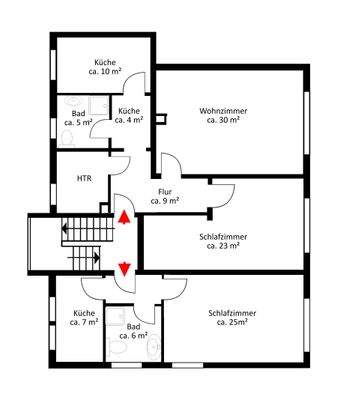 Grundriss Souterrain