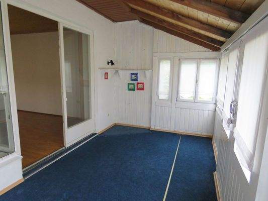 Wintergarten Richtung Süden 