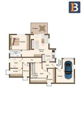 Grundriss Hanggeschoss