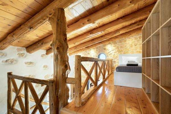 Kreta, Melidoni: Charmante möblierte Villa mit atemberaubender Aussicht zu verkaufen